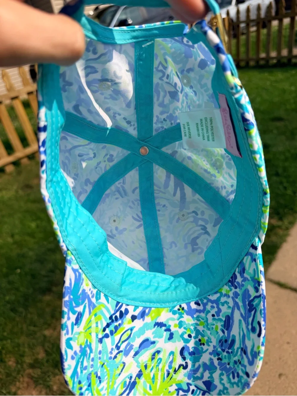 Lilly Pulitzer Floral Baseball Hat
